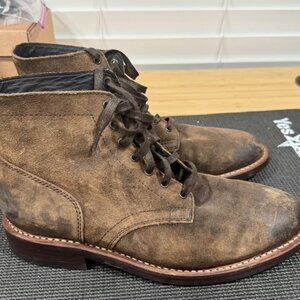 Thursday President Leather Boots, Size 10